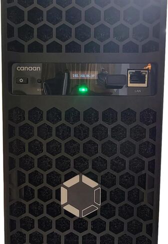 AltairTech.io Canaan Avalon Q 90T BTC Bitcoin Miner 110V 220V 1674W Quiet Home Crypto Asic Miner Include PSU & Power Cable | USA Stock | No Tariffs in Kuwait