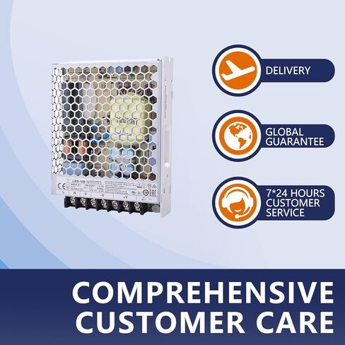 DYSGLOBAL LRS-100-12 12V 8.5A 102W AC to DC Switching Power Supply for Industrial Automation and Control Systems in Saudi Arabia