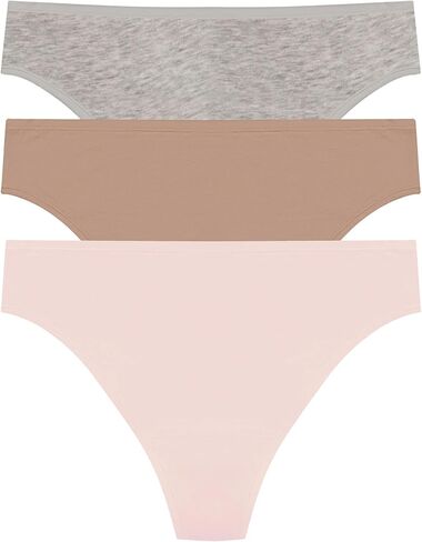 Natori Women's Bliss Bare Cotton Thong 3-Pack 771346MP in Kuwait