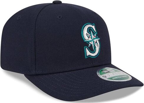 New Era Unisex-Adult MLB 9SEVENTY Baseball Team Color Stretch Adjustable Snapback Hat One Size Fits All - Seattle Mariners - Navy in Saudi Arabia