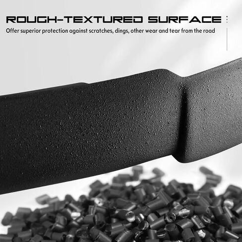 Front Bumper Lip Chin Spoiler, Compatible with 2013-2014 Ford Mustang V6 / GT Model(Except GT500), RTR Style Flexible Polyurethane(PU) Front Lower Splitter Protector, Unpainted Black, 1 PC in Saudi Arabia