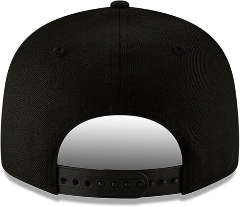 New Era NFL Baltimore Ravens 9FIFTY Black On Black Adjustable Snapback Hat Cap One Size Fits All in Saudi Arabia