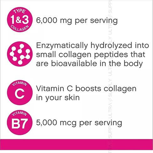Super-Collagen + Vitamin C & Biotin (360ct.) for Healthy Skin, Hair, Nails & Joint Support in Saudi Arabia