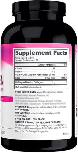 Super-Collagen + Vitamin C & Biotin (360ct.) for Healthy Skin, Hair, Nails & Joint Support in Saudi Arabia