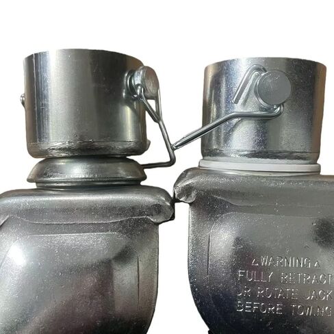 6" Inch 1200lbs Trailer Swirl Jack Wheel Caster Replacement with Pin Boat Hitch Camper Removable (trailer jack wheel with bearing) in Kuwait