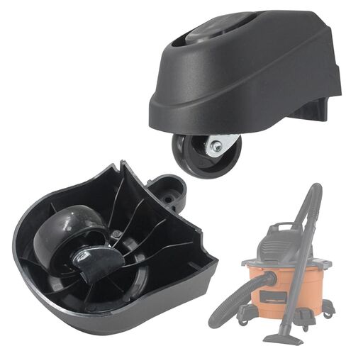 2X 12388 12293 Foot Casters Wheel Kit Compatible with Rid-GID Vacuum 6 to 16 Gallon Wet/Dry Vac Casters Wheels for Plate-Casters WD1665M WD1635 WD1635M WD1245M WD06350 WD09350 WD12500 in Saudi Arabia