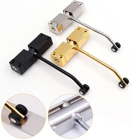 Adjustable Door Closing Hinge Wear Resist Rebound Stopper Safety Spring Closer for Commercial & Home Use in Saudi Arabia