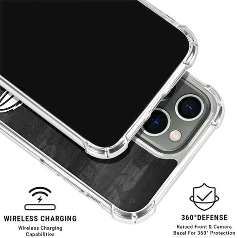 Skinit Clear Phone Case Compatible with iPhone 15 Pro Max - Officially Licensed NFL Baltimore Ravens Black & White Design in Saudi Arabia