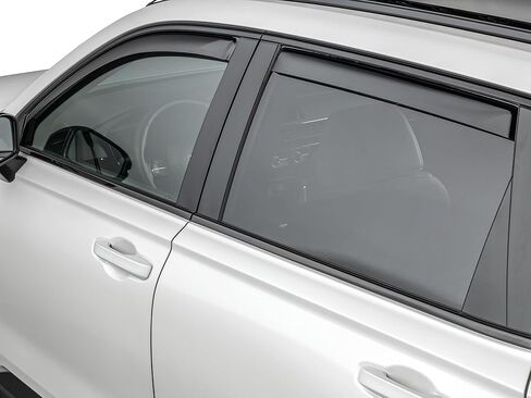 عاكسات النوافذ الجانبية المخصصة من WeatherTech لسيارة Honda CR-V، CR-V Hybrid - (821071IM)، مجموعة أمامية وخلفية - لون داكن in Saudi Arabia