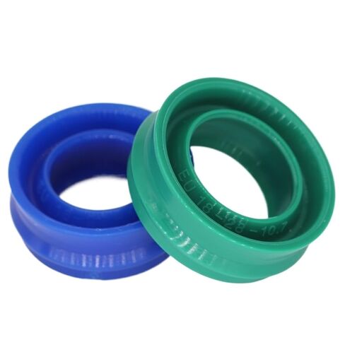 EU 12-63mm Blue Green Polyurethane PU Dustband DustProof Pneumatic Cylinder Piston Rod Shaft Sealing Ring Gasket Oil Seal(Blue EU,5Pieces 20x30x10.7) in Saudi Arabia