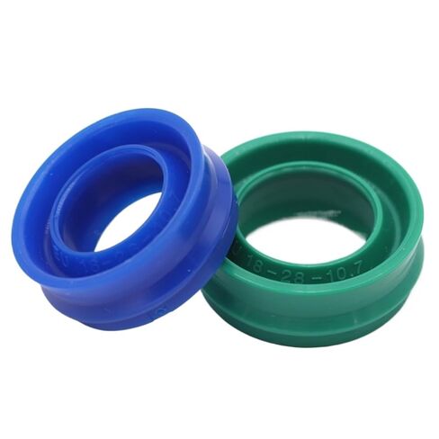 EU 12-63mm Blue Green Polyurethane PU Dustband DustProof Pneumatic Cylinder Piston Rod Shaft Sealing Ring Gasket Oil Seal(Blue EU,5Pieces 20x30x10.7) in Saudi Arabia
