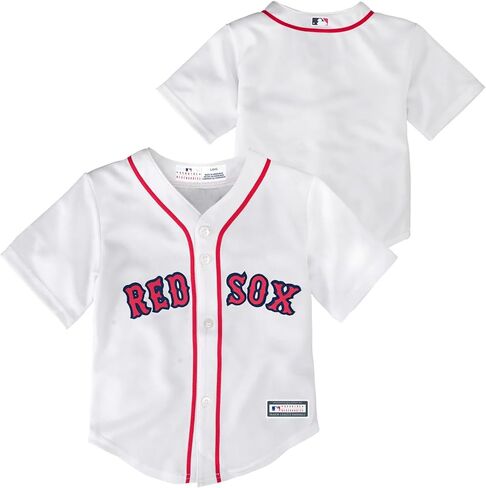 Boston Red Sox MLB Infant Toddler White Home Team Jersey in Saudi Arabia