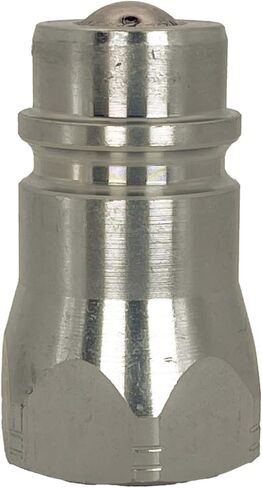 Breco B-8010-4، سلسلة 4000، زراعي/رائد، قابس جسم 1/2 بوصة × 1/2 بوصة خيط أنثى NPT (فولاذ) in Saudi Arabia