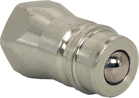 Breco B-8010-4، سلسلة 4000، زراعي/رائد، قابس جسم 1/2 بوصة × 1/2 بوصة خيط أنثى NPT (فولاذ) in Saudi Arabia