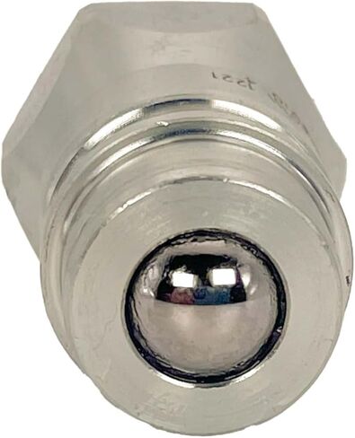 Breco B-8010-4، سلسلة 4000، زراعي/رائد، قابس جسم 1/2 بوصة × 1/2 بوصة خيط أنثى NPT (فولاذ) in Saudi Arabia