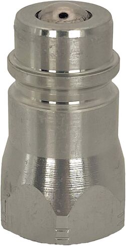 Breco B-8010-4، سلسلة 4000، زراعي/رائد، قابس جسم 1/2 بوصة × 1/2 بوصة خيط أنثى NPT (فولاذ) in Saudi Arabia
