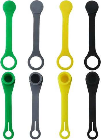 For John Deere Tractor Hydraulic Port Dust Cap & Plug Kit (8Pc) - Compatible for 425, 430, 455, X-Series Models X465 to X949 | Replaces M132021, M132022, M132024, M70728 in Saudi Arabia