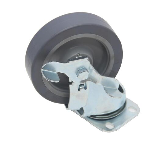5-Inch Polyurethane Caster Wheels Set of 4-280 lbs Capacity Per Wheel, Smooth & Quiet Swivel Casters, Scratch-Resistant, Safe for All Floor Types - Ideal for Office Chairs, Carts, and More in Saudi Arabia