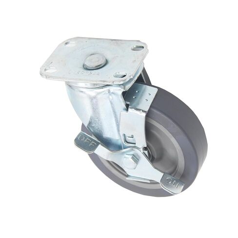 5-Inch Polyurethane Caster Wheels Set of 4-280 lbs Capacity Per Wheel, Smooth & Quiet Swivel Casters, Scratch-Resistant, Safe for All Floor Types - Ideal for Office Chairs, Carts, and More in Saudi Arabia