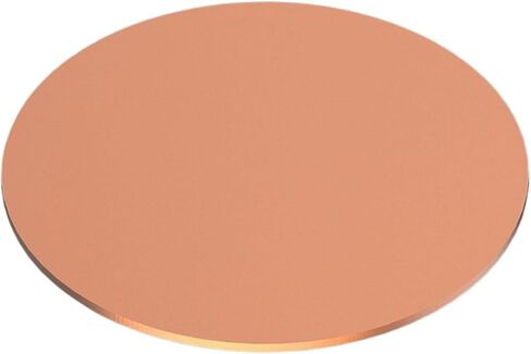 Brass disc， Copper Round Plate, Thickness 3 mm Diameter 90-140 mm Metal Circle Sheet Suitable for Craftsmanship and Industrial Purposes(3x120mm) in Kuwait