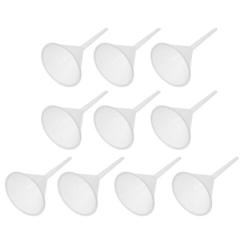 GARVALON 10 قطعة 90 مللي متر Pp البلاستيك مختبر ملء مسارات مثلث التجربة العلمية مسارات لنقل السائل واستخدام معمل المدرسة in Kuwait