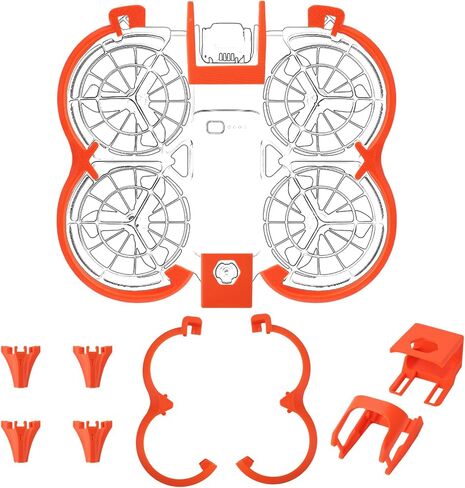 Propeller Guard for DJI Neo 2, Anti-Collision Protective Bumper Protective Cover Ring Impact Protectors Accessory Set for DJI Neo 2 Tool-Free Install in Kuwait