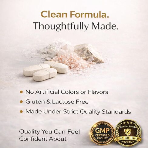 LUAL الكالسيوم والمغنيسيوم والزنك مع فيتامين د - مكمل لدعم العظام والعضلات للبالغين، 250 كبسولة مغلفة، كمية تكفي 83 يومًا in Kuwait