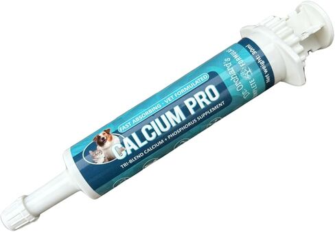 Oral Calcium for Dogs and Cats - Fast Absorbing Paste - Calcium Phosphorus Supplement for Dogs, 30ML, for Whelping Labor and Nursing (1) in Saudi Arabia