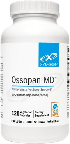 XYMOGEN Ossopan MD - Bone Strength & Structural Support - Microcrystalline Hydroxyapatite with Vitamins & Minerals - MCHC Bone Formula - Gluten-Free, Dairy-Free, & Non-GMO - 120 Capsules in Saudi Arabia