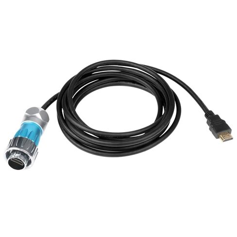 1 قطعة M24 مقاوم للماء HDMI-متوافق 1/2/3/5 متر تمديد كابل موصل UHDTV 4K HDMI 2.0 موصل للكمبيوتر HDTV الكمبيوتر المحمول (التوصيل مع كابل 3 متر) in Saudi Arabia