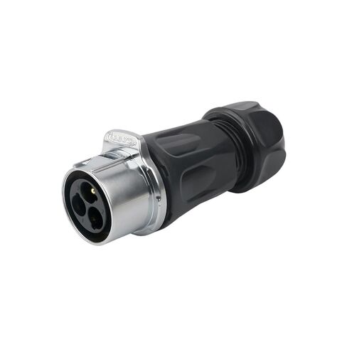 1Pcs M24 IP68 Waterproof Panel Mount Connector 3P 4P 10P 12P 19P 24Pin Industrial Connectors for Power Signal Device(Plug only,2P) in Saudi Arabia