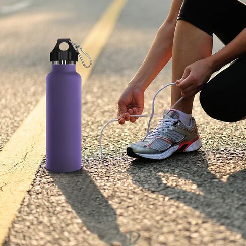 غطاء بديل للقارورة المائية ذات الفم القياسي 12، 18، 21، 24 أونصة وزجاجات حديثة بسيطة بسعة 12-64 أونصة، ملحقات زجاجة مياه بغطاء ملتوي مانع للتسرب وخالية من مادة BPA in Kuwait