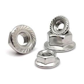 Lock Nuts, 2/10/20pcs M3 M4 M5 M6 M8 M10 M12 DIN6923 316 A4 Stainless Steel Hexagon Hex Head Serrated Lock Spinlock(10pcs M6) in Kuwait