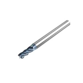 Seco Tools STR440.2-0.156-F3-R010.0-Z4 HTA Carbide Radius End Mill, HTA Coating, 4 Flutes, 0.1563" Cutting Diameter, 0.1875" Shank Diameter, 2.000" Overall Length, 0.4688" Cut Length in Kuwait