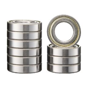 6203-2RS Bearing 10 Pack Double Sealed Deep Groove Ball Bearings,17x40x12mm,Pre-Lubricated for High RPM (RS, 6203) in Saudi Arabia