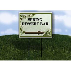 شريط حلوى الربيع، زهور الربيع، سهام اتجاهية باللون الأخضر المريمية، إطار مزدوج الجوانب مقاس 23 × 23 بوصة. in Kuwait