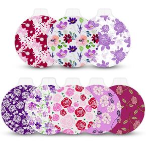 40 Pack Libre 3 Sensor Covers Waterproof,Breathable Adhesive Patches for Libre 3 Plus,with Easy-Peel Tab Pre-Cut Backing,Hypoallergenic & Latex-Free Overpatch for Long Stay Protection,8 Styles Flowers in Kuwait