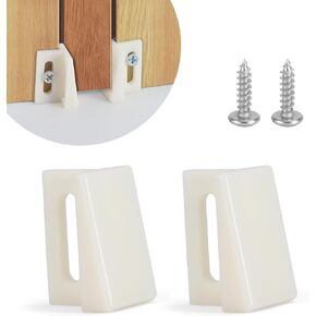 10 قطع من دليل باب الجيب السفلي، دليل الباب المنزلق، 1.125 بوصة، مثبت على دعامة. in Kuwait