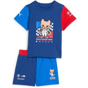 PUMA Unisex-Child BMW M Motorsport Short Sleeve Set, Pro Blue-M Color SS25, 12M in Kuwait