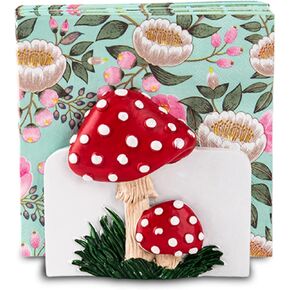 حامل مناديل الفطر للطاولة أصحاب المناديل الحمراء للمطبخ لطيف كوكتاي مزرعة مناديل المائدة حامل مناديل الطاولة حامل المناديل المسطحة in Kuwait