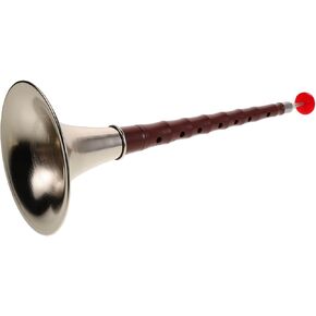 DECHOUS Suona Wind Instrument Beginner Kit with Resin Body, Silver Abs Material, Lightweight Chinese Ethnic Horn for Study and Cultural Events in Kuwait