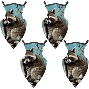 عبوة من 4 قطع من قناع رقبة صيد السمك على شكل نجم البحر - قناع للوجه من الأشعة فوق البنفسجية للحماية من الشمس للرجال والنساء in Kuwait