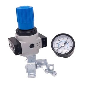 منظم ضغط الهواء الهوائي 1/8 1/4 3/8 بوصة نوع صغير مع وحدات معالجة الهواء لقياس الضغط (1/8 بوصة) in Kuwait