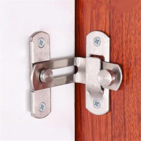 Latch Lock Stainless Latch Right Sliding Lock Locker Hardware Accessories Buckle for Household Bedroom Ornaments in Kuwait