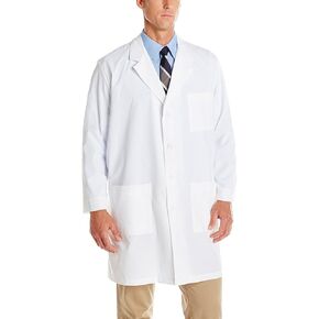 FOMANN Mens Lab Coat Doctor's Coat Dentist Coat Pharmacist Uniform in Kuwait