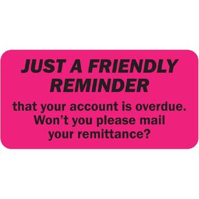 300 Account Overdue Sticker - 1 x 2 Inch Overdue Billing and Collection Reminder Sticker Final Notice Account Receivable Delinquent Billing Statement Past Due Labels - 1 Pack of 300 in Saudi Arabia