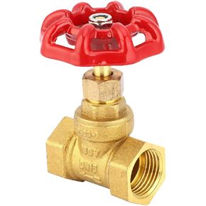 DN15 G1/2in النحاس غلوب اغلاق صمام أنثى الموضوع اثنين من الأختام صمام التوقف للمياه الغاز مكافحة الضغط in Kuwait