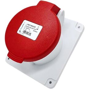 PKF16G435 five-core 16A concealed straight industrial socket 380-415V 3P+N+E(Plug PKX16M435) in Kuwait