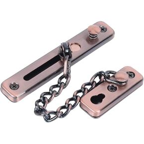 Door Chain Lock,Chain Safe Buckle,Latch Safety Limiter,Stainless Steel Metal Household Door Chain Household Hotel Door Bolt Anti-Theft Door Security Chain Door Lock Anti-Theft Buckle in Saudi Arabia