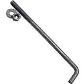 NATIONAL NAIL 1/2X8 Pre-Formed Anchor Bolt, 1/2 in X 8 in, 1/2" x 8", 50 Piece in Kuwait